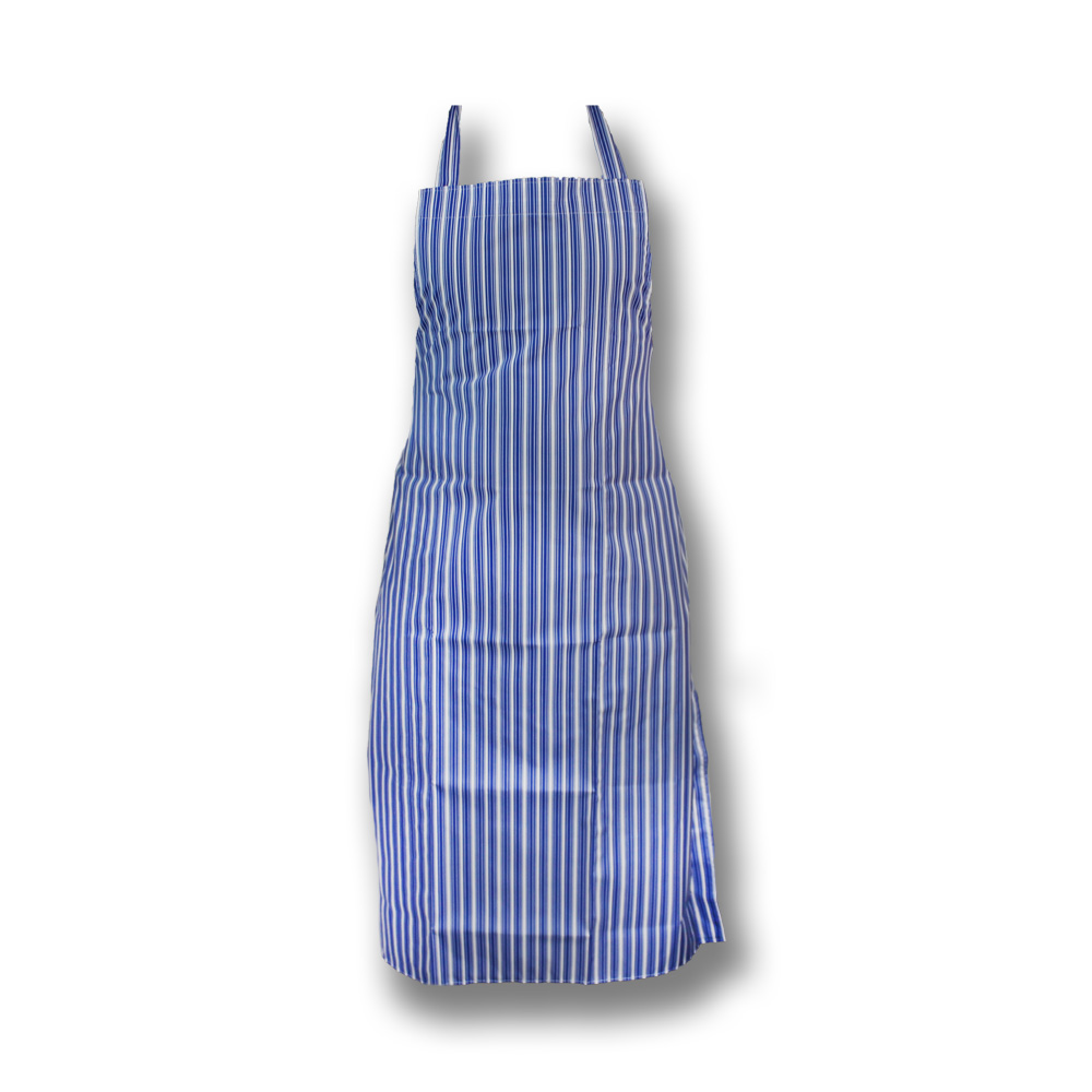 Ultraleicht-Schürze "Gastrotex", 70 x 100 cm, blau-weiß gestreift Ultraleicht-Schürze "Gastrotex", 70 x 100 cm, blau-weiß gestreift