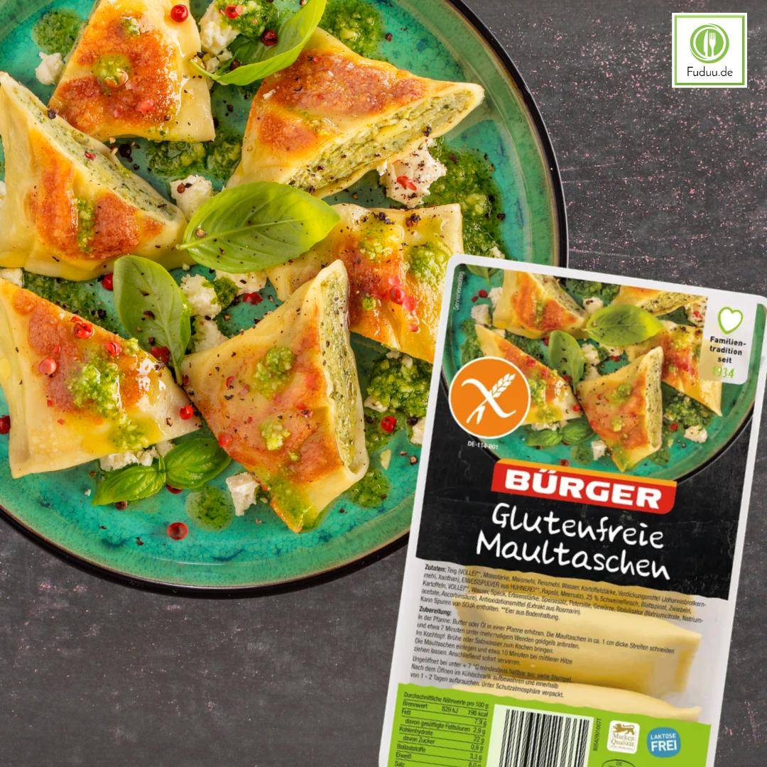 Bürger - Glutenfreie Maultaschen, 300 g Beutel