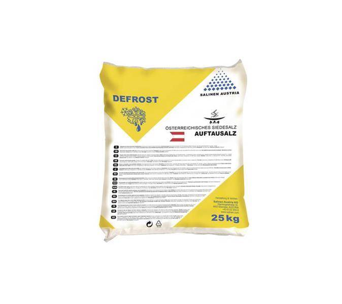 DEFROST - Auftausalz, Streusalz, 25 kg Sack