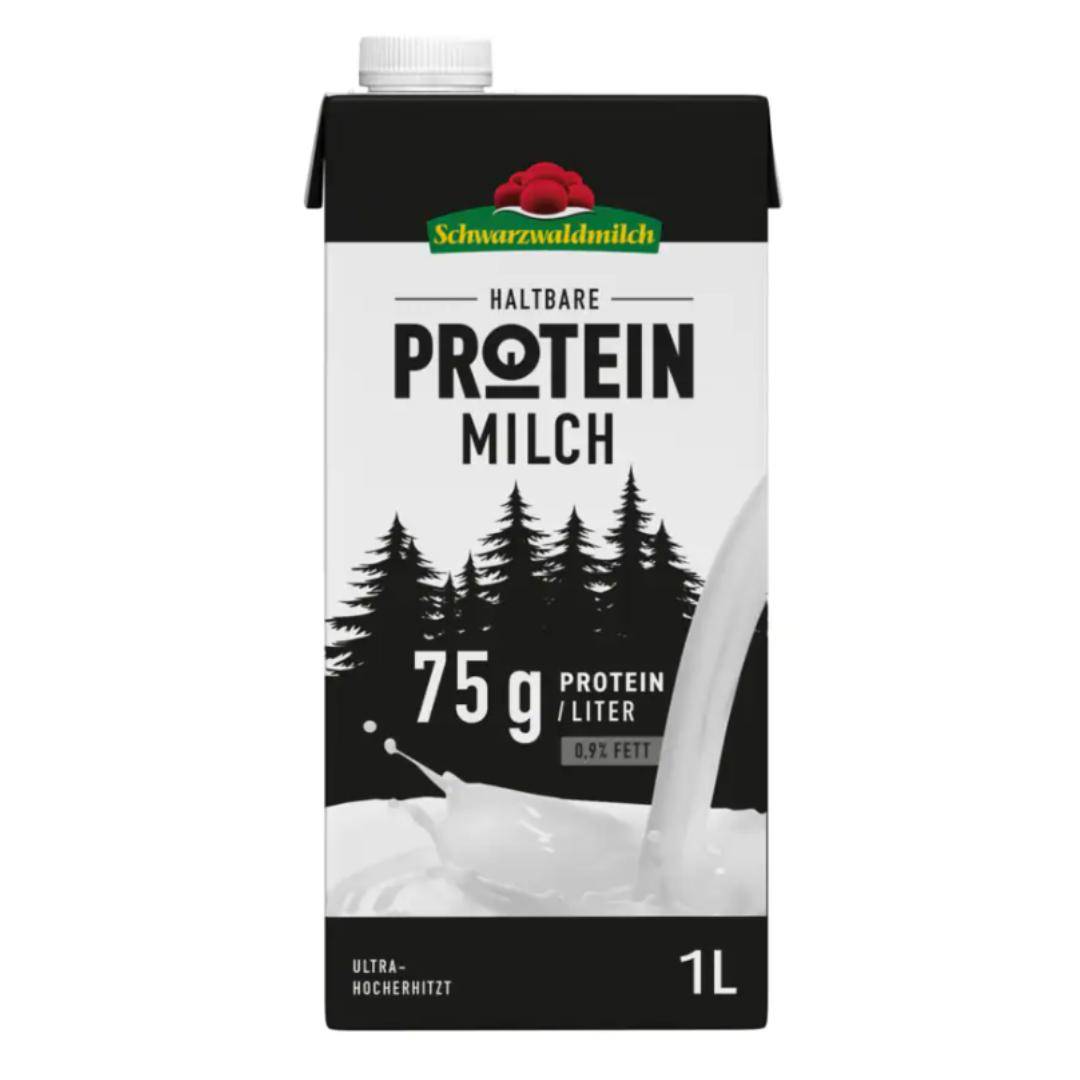 Schwarzwaldmilch Protein - H-Protein Milch 0,9%, 12 x 1 Liter Schwarzwaldmilch Protein - H-Protein Milch 0,9%, 12 x 1 Liter