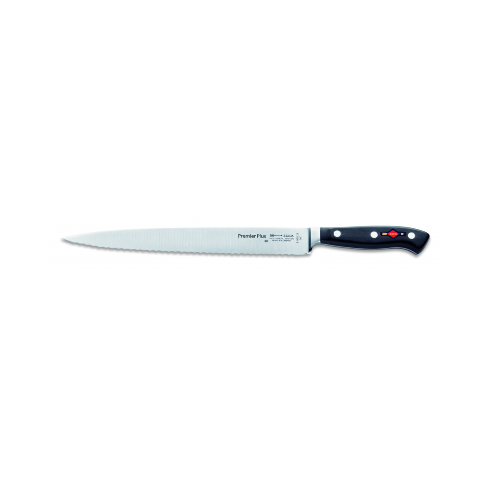 F. DICK - Premier Plus Tranchiermesser, Wellenschliff, 26 cm, 8145526