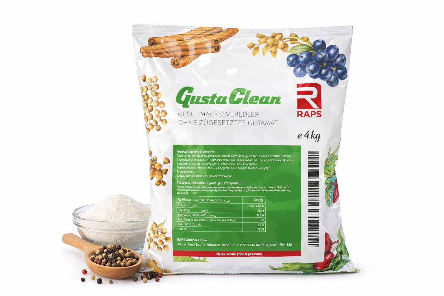 Raps - GlutaClean, 1 kg Beutel