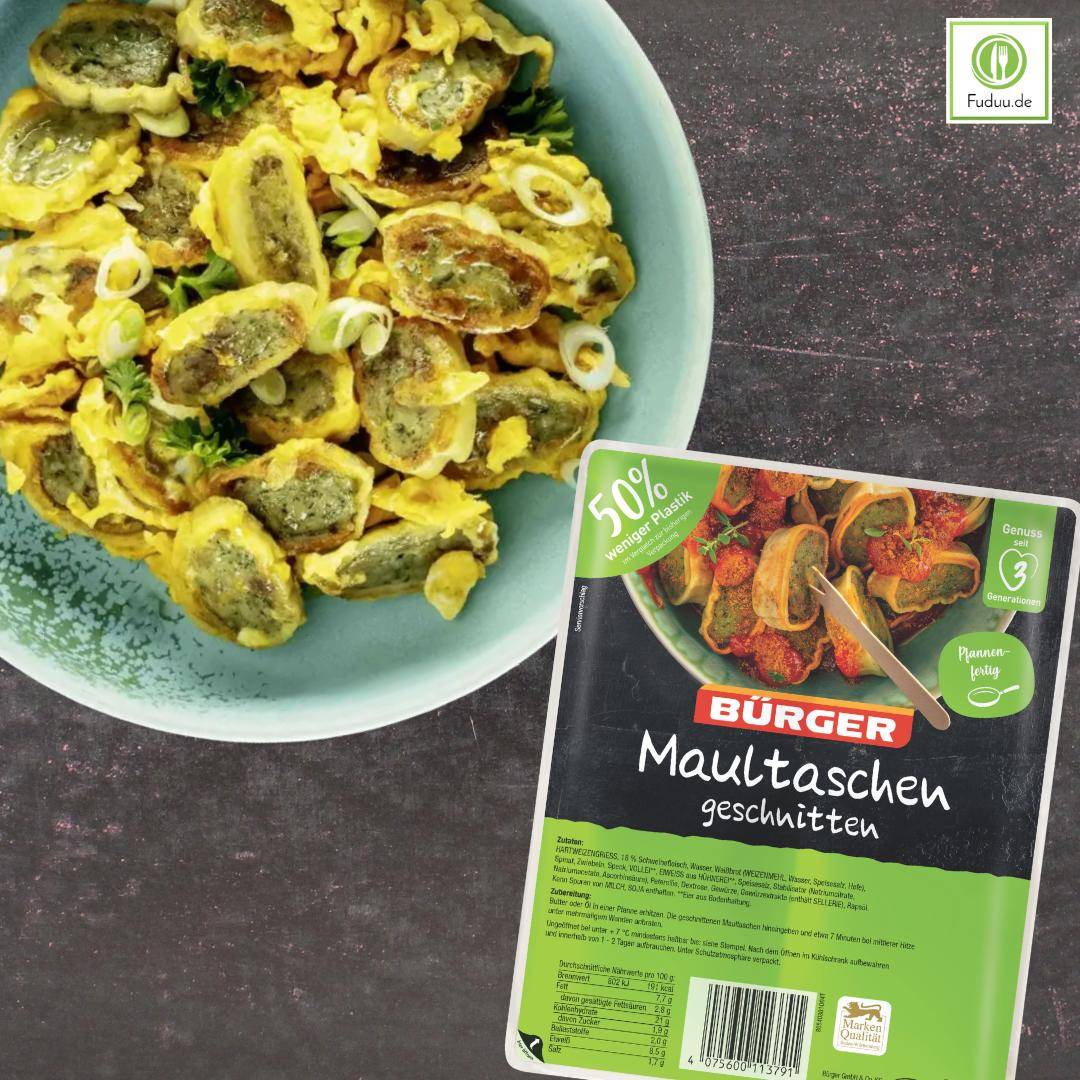 Bürger - Maultaschen geschnitten, 300 g Beutel