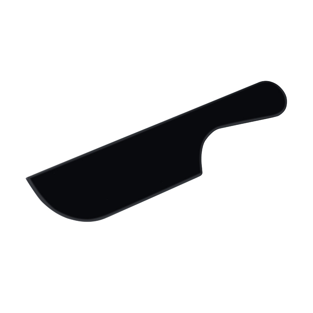 Fuduu.de - Makrolon-Messer, Kunststoff, 26,8 cm, schwarz