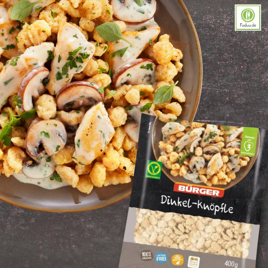 Bürger - Dinkelknöpfle, 400 g Beutel