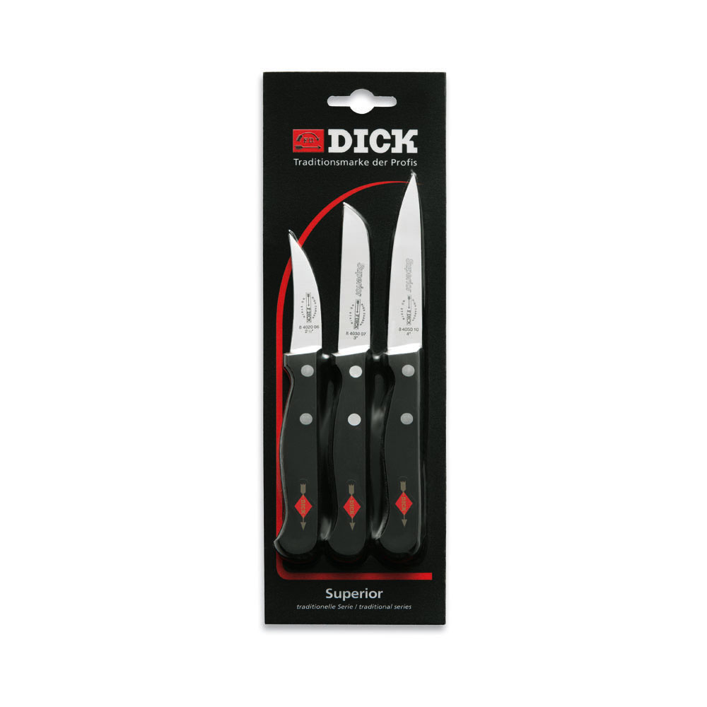 F. DICK - Superior Messer-Set, 3-tlg., 8470004