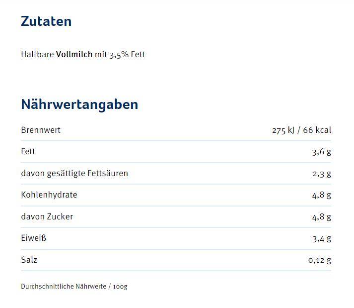 Schwarzwaldmilch - Heimat H-Milch 3,5%, 12 x 1 Liter