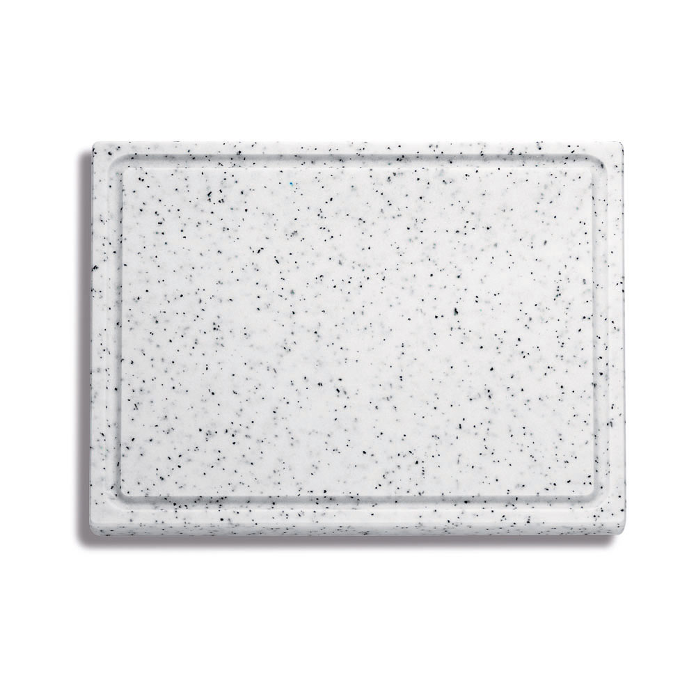 F. DICK - Kunststoff-Schneidbrett 53 x 32,5 x 1,8 cm, weiß-marmoriert, 9153000-90 F. DICK - Kunststoff-Schneidbrett 53 x 32,5 x 1,8 cm, weiß-marmoriert, 9153000-90