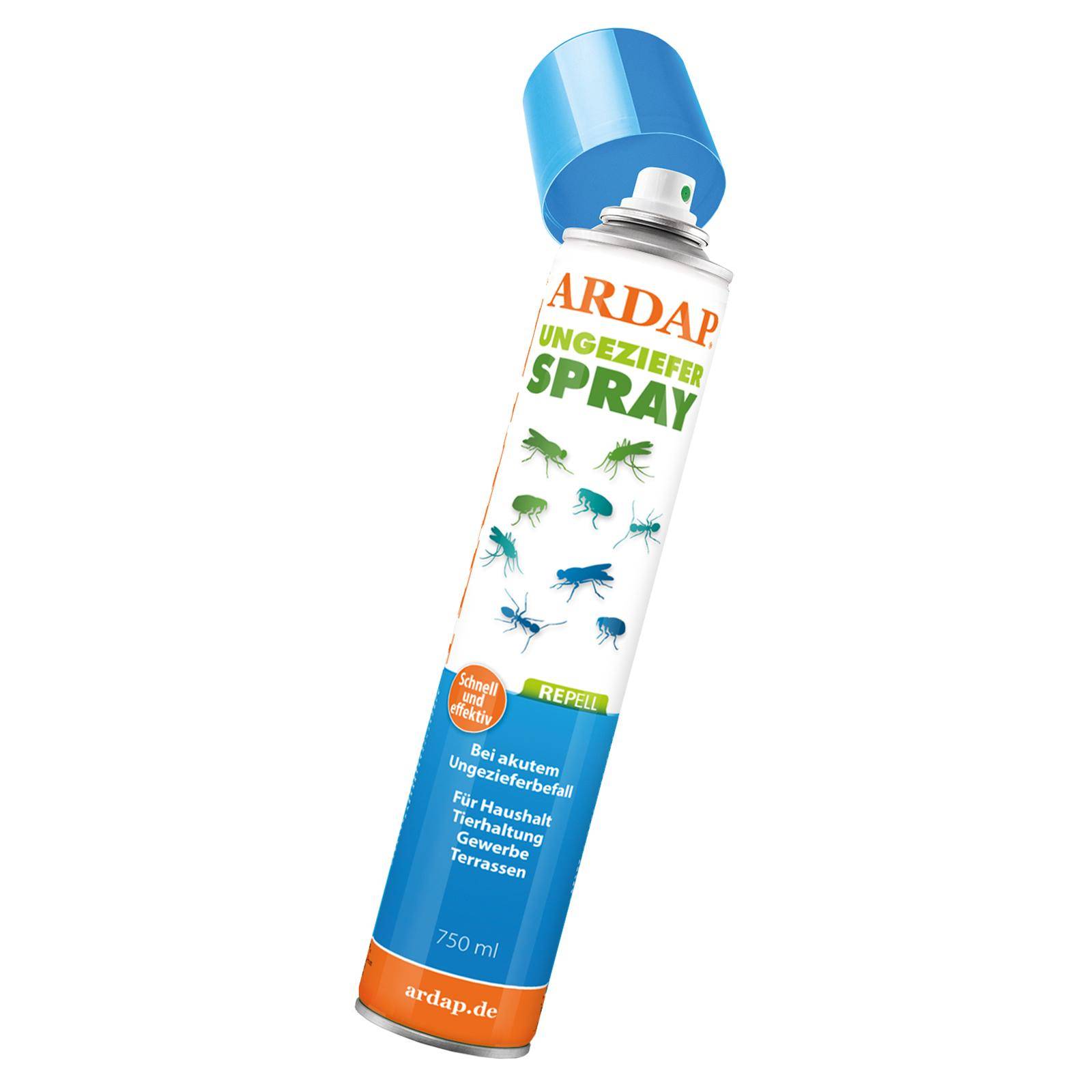 Ardap - Repell Ungezieferspray, 750 ml Dose