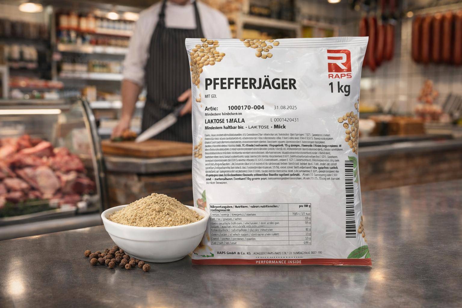Raps - Pfefferjäger, 1 kg Beutel Raps - Pfefferjäger, 1 kg Beutel