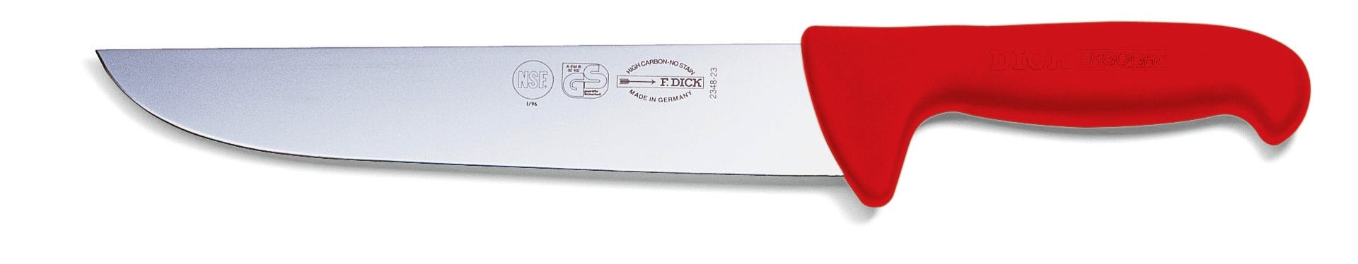 F. DICK - ErgoGrip Blockmesser, 30 cm, rot, 8234830-03 F. DICK - ErgoGrip Blockmesser, 30 cm, rot, 8234830-03