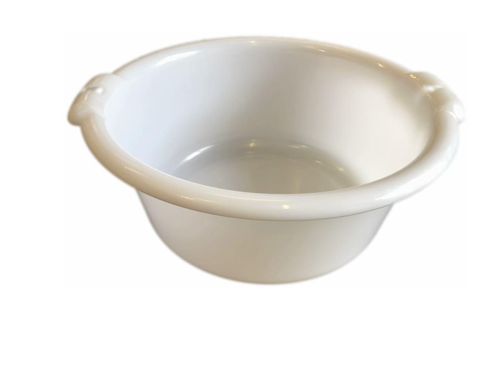 Fuduu.de - Teigwanne Behälter rund, weiß, 14 Liter Fuduu.de - Teigwanne Behälter rund, weiß, 14 Liter