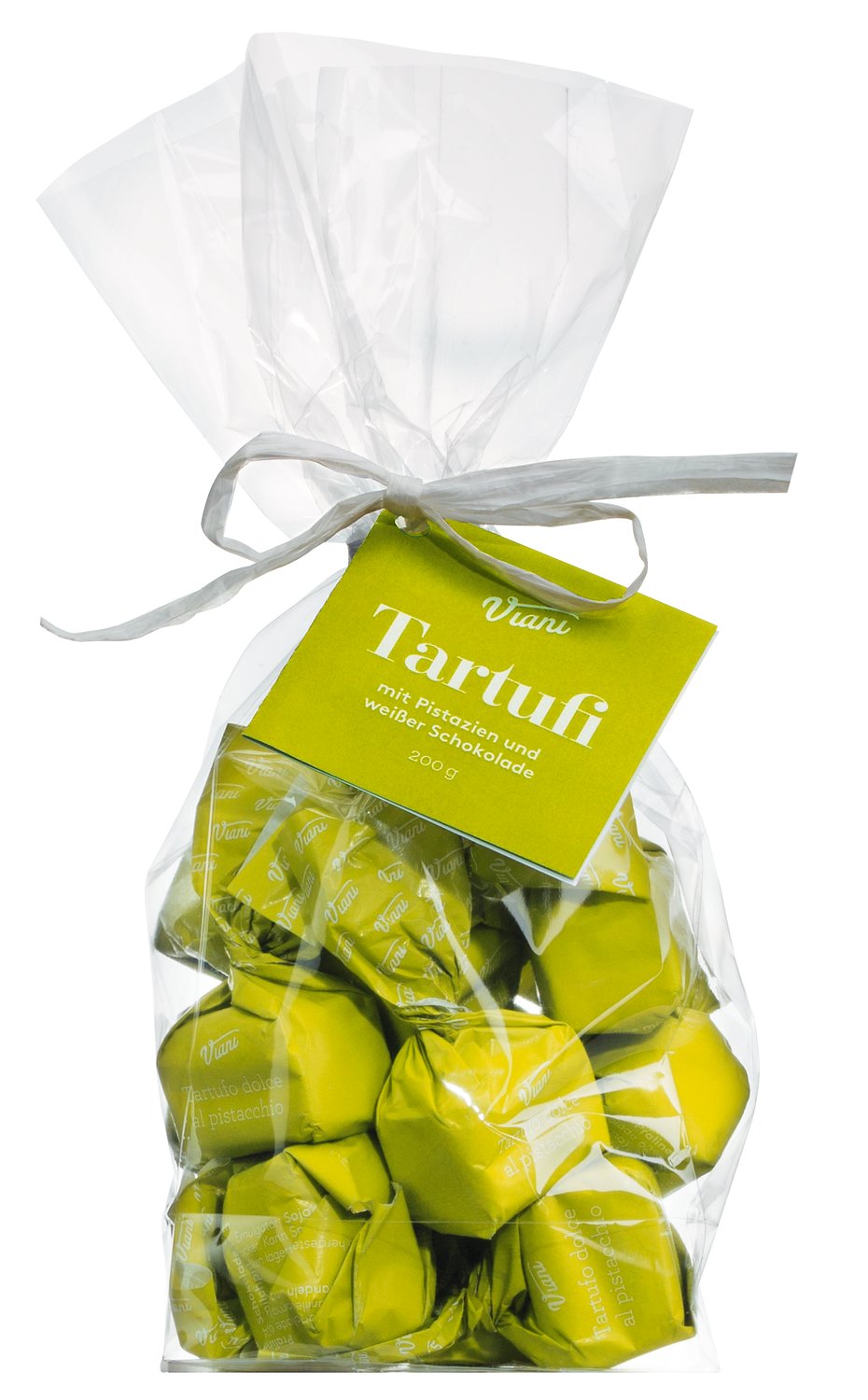 Viani - Tartufi dolci al pistacchio, 200 g Beutel Viani - Tartufi dolci al pistacchio, 200 g Beutel