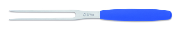 Giesser - Wurstgabel, 13 cm, blau