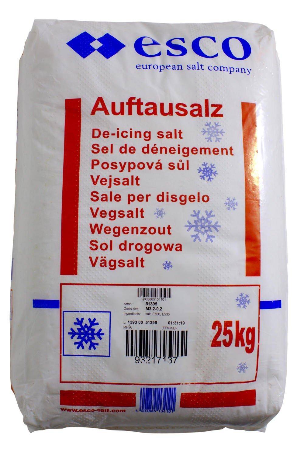 K+S - Auftausalz, 25 kg Sack
