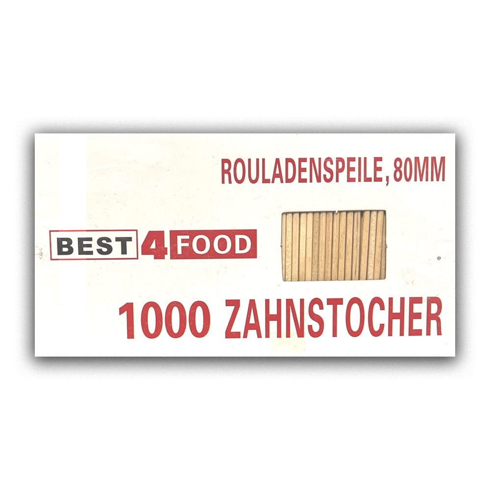 Fuduu.de - Zahnstocher, 1000 Stück
