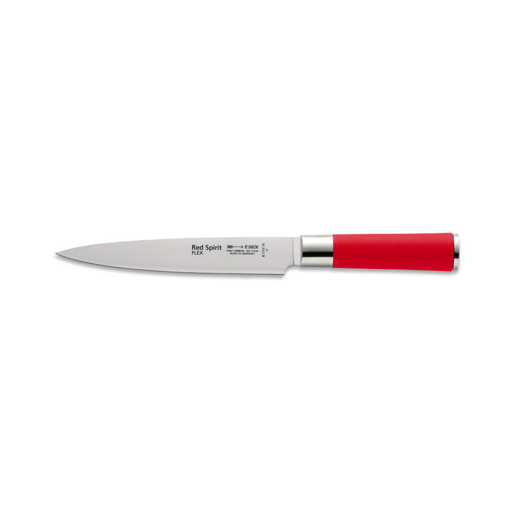 F. DICK - Red Spirit Filetiermesser, flexibel, 18 cm, 8175418 F. DICK - Red Spirit Filetiermesser, flexibel, 18 cm, 8175418