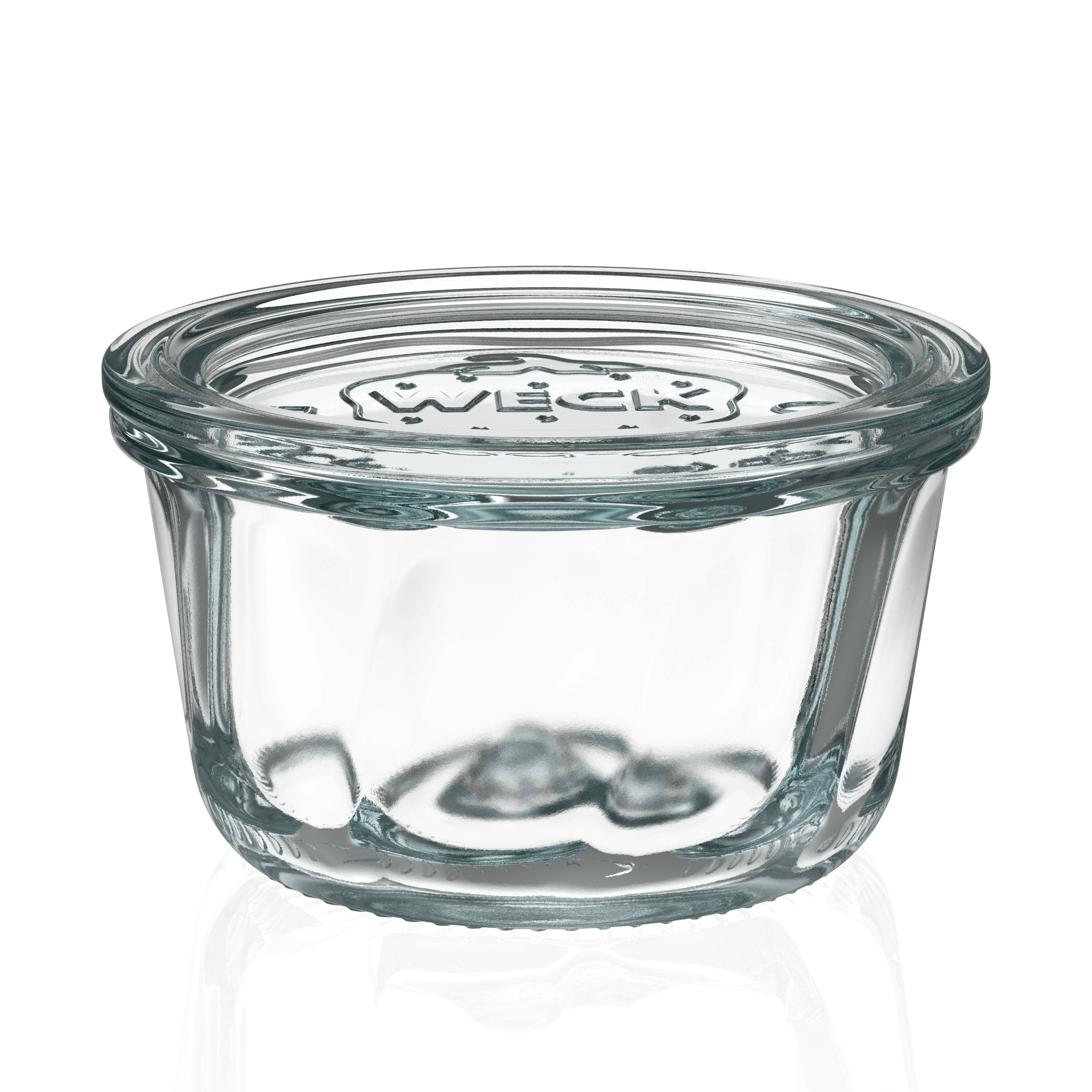 Weck - Gugelhupfglas mit Deckel, 280 ml, 568, 6 Stück