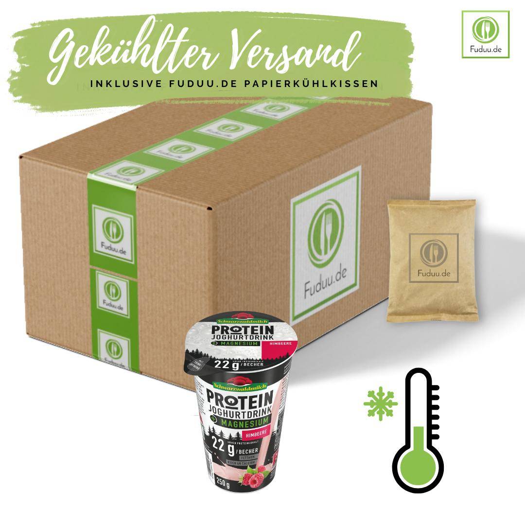 Schwarzwaldmilch Protein - Joghurt Drink Himbeere 0,9% Fett, 10 x 250 ml Schwarzwaldmilch Protein - Joghurt Drink Himbeere 0,9% Fett, 10 x 250 ml