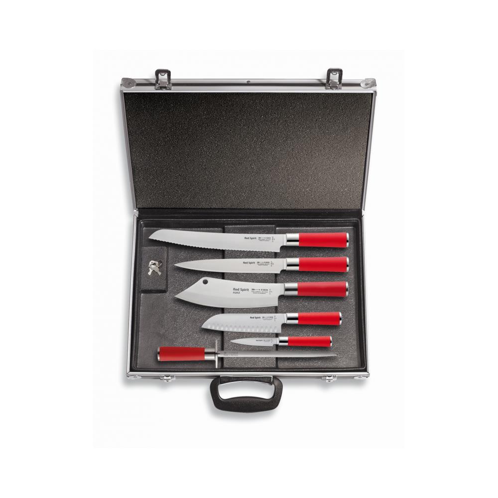 F. DICK - Red Spirit Magnetkoffer, 6 teilig, 8117300