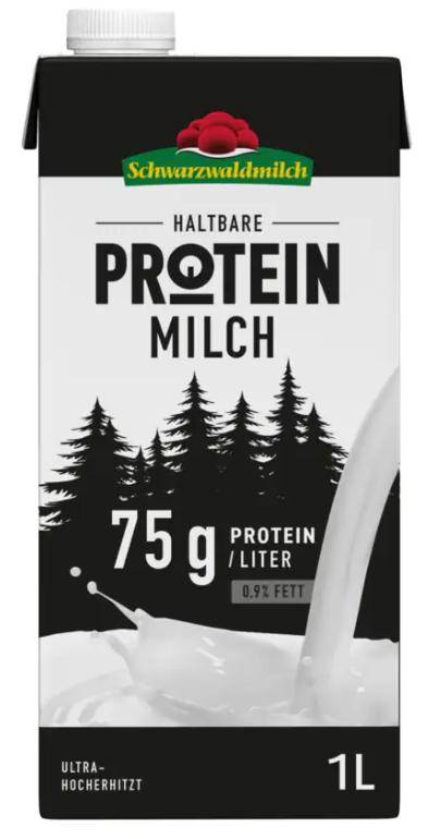 Schwarzwaldmilch Protein - Caffé Latte, 10 x 250 ml Becher