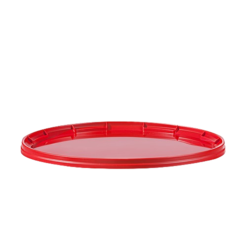 Kunststoff Eimer farbig, 21,1 ltr., mit Deckel, rot Kunststoff Eimer farbig, 21,1 ltr., mit Deckel, rot