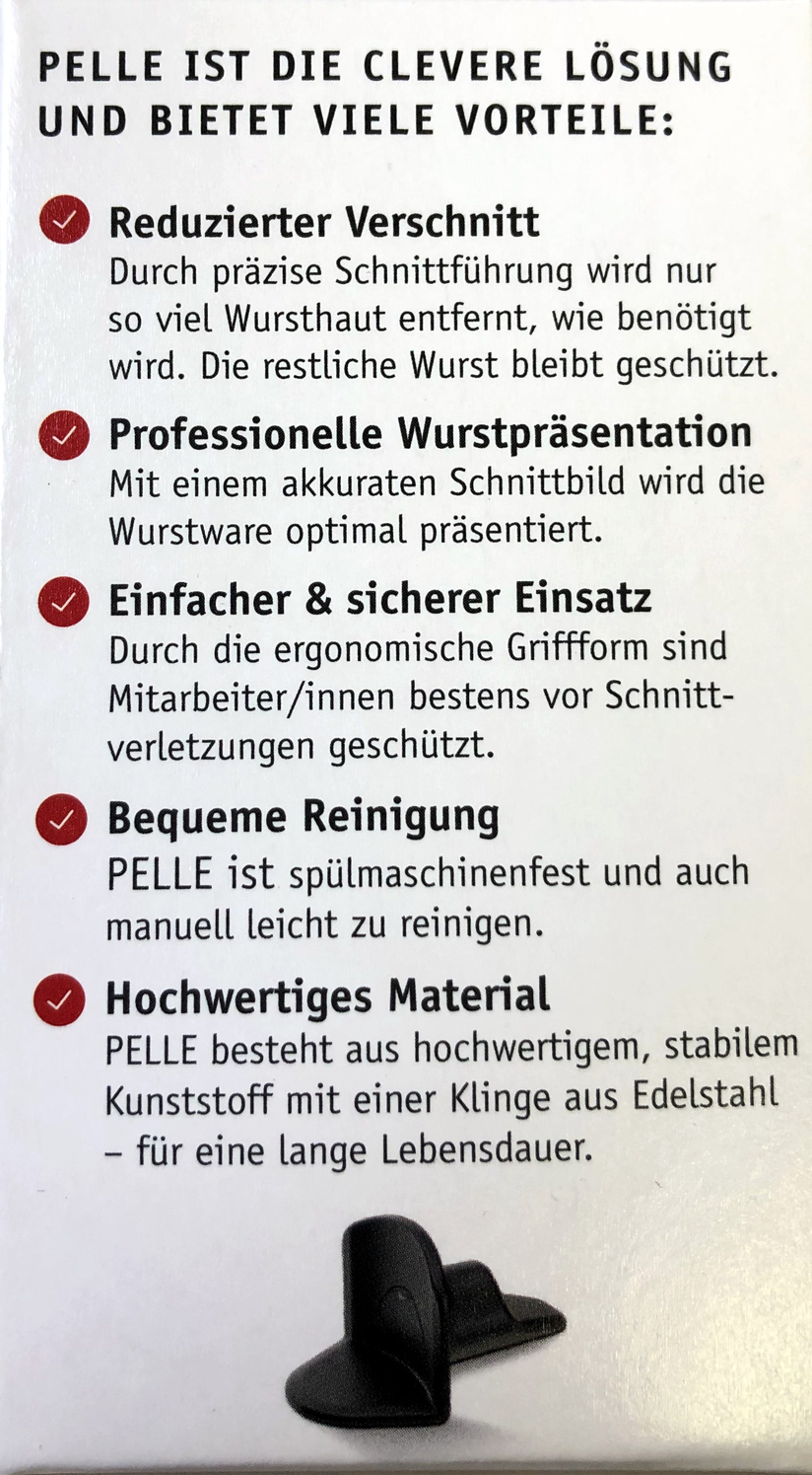Giesser - Wurstaufschneider "Pelle", 896699