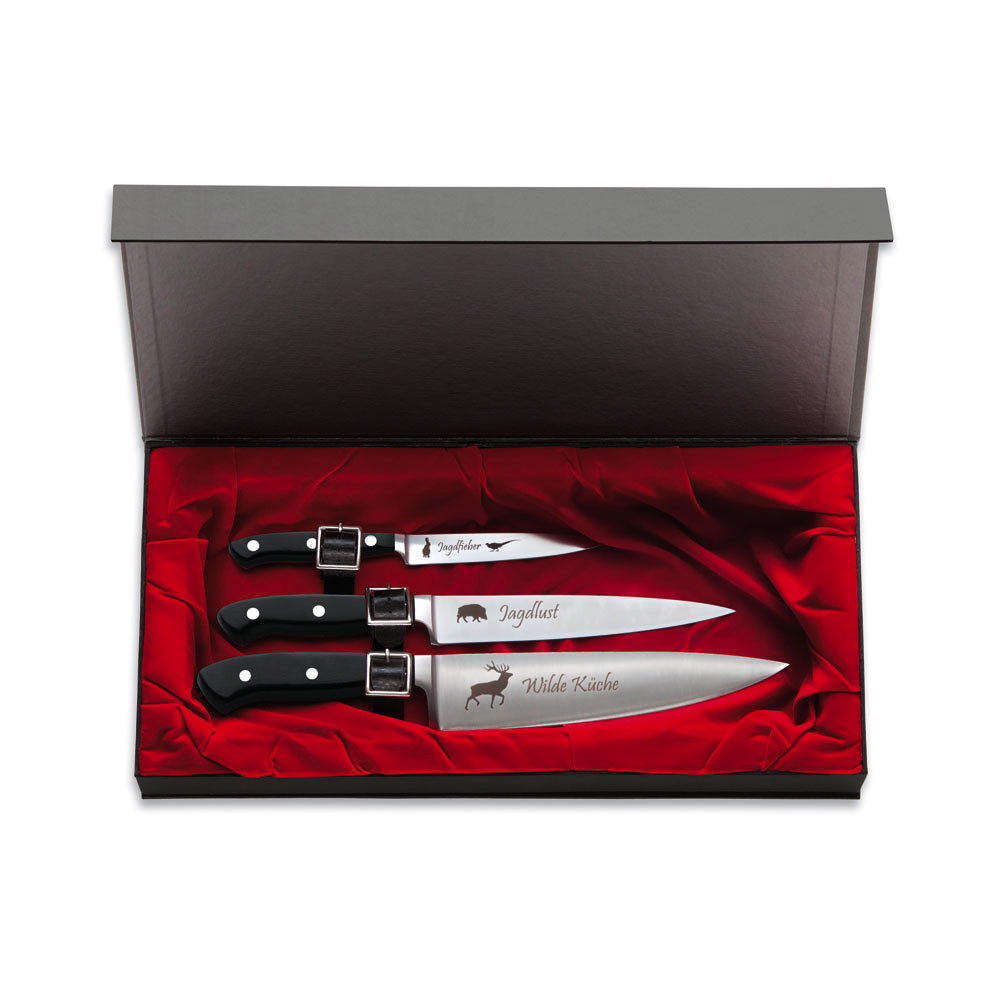 F. DICK - Premier Plus Messer-Set, 3-tlg. \Jagd\" , 8109900"