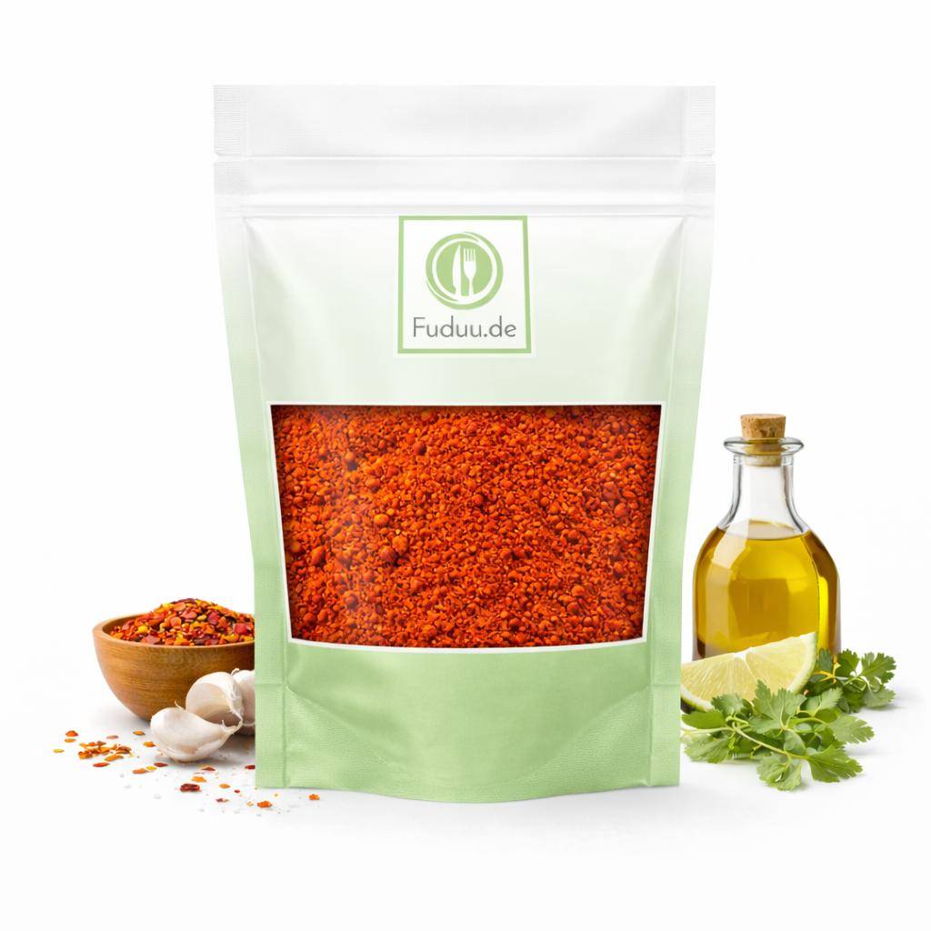 Fuduu.de - Chillies gemahlen, 1 kg Beutel