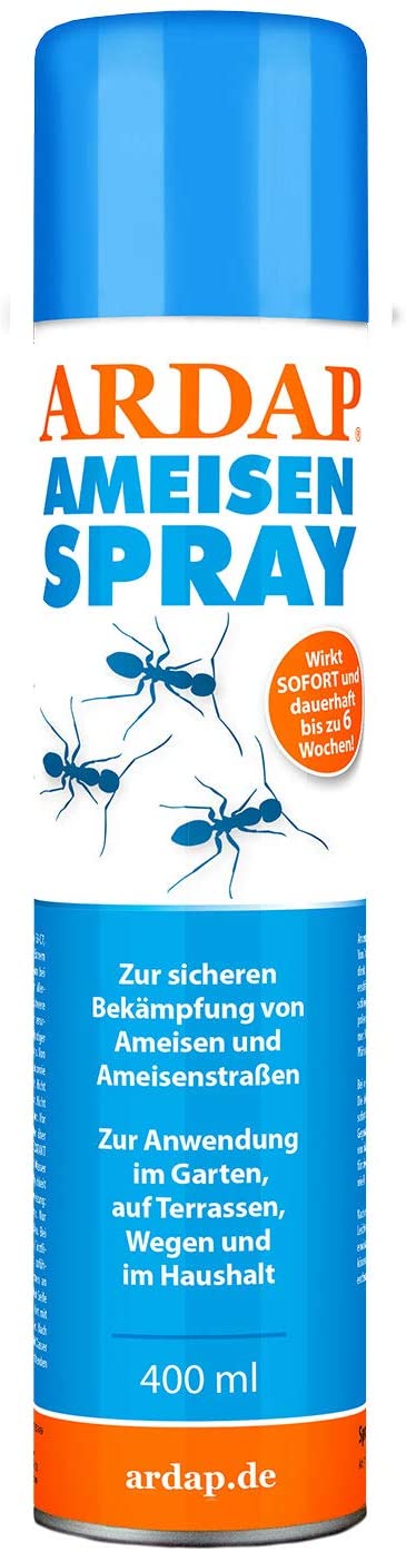 Ardap - Ameisenspray, 400 ml Sprühdose Ardap - Ameisenspray, 400 ml Sprühdose