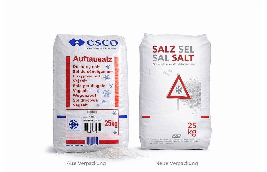 K+S - Auftausalz, 25 kg Sack K+S - Auftausalz, 25 kg Sack