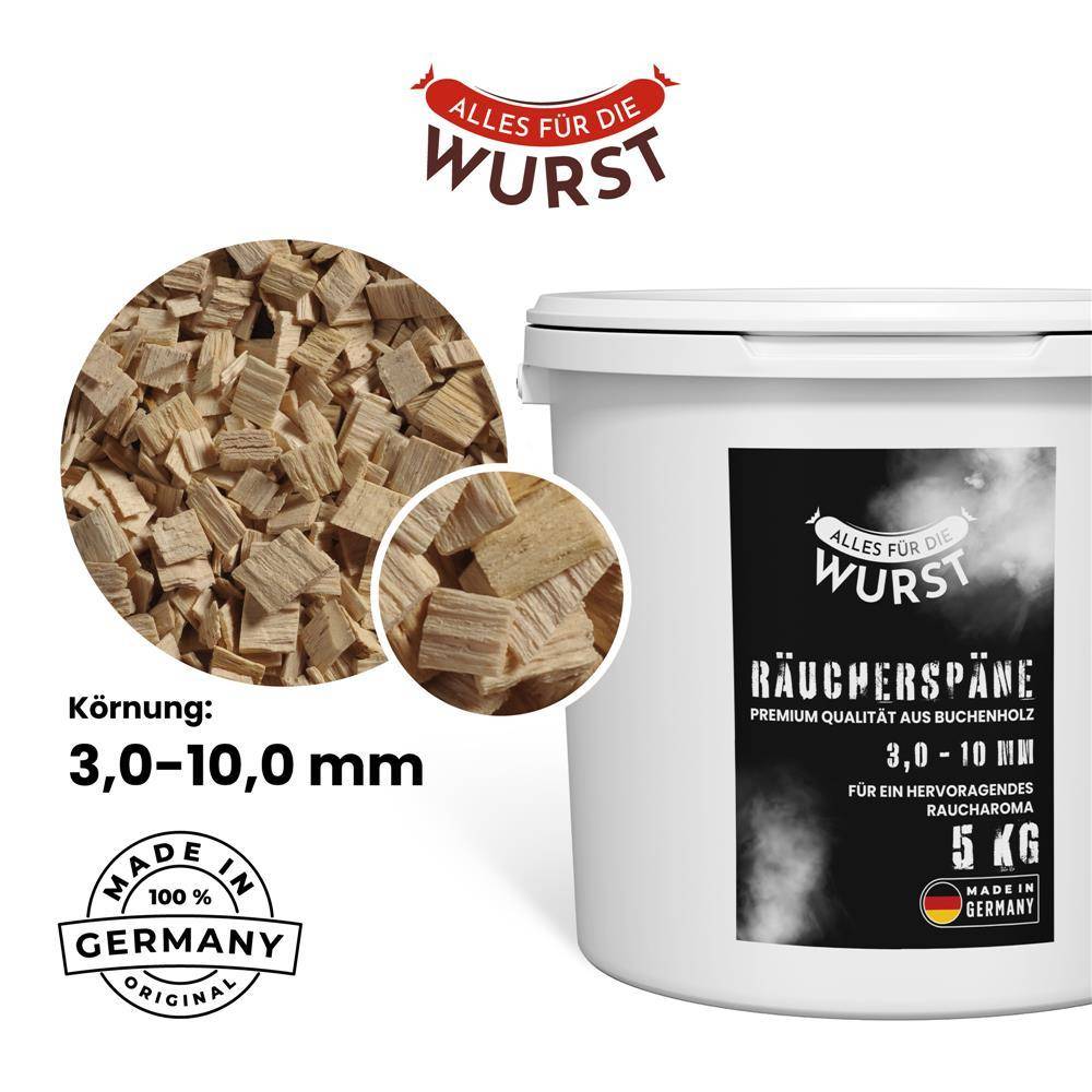 Alles für die Wurst - Räuchermehl Buche 20/160, grob Alles für die Wurst - Räuchermehl Buche 20/160, grob