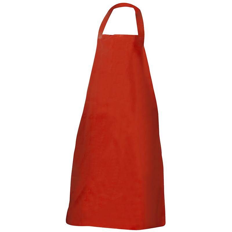 Best4Food - "Bären PU" Folienschürze, mit praktischen Gummiverschluss, blau, Größe: 120 cm