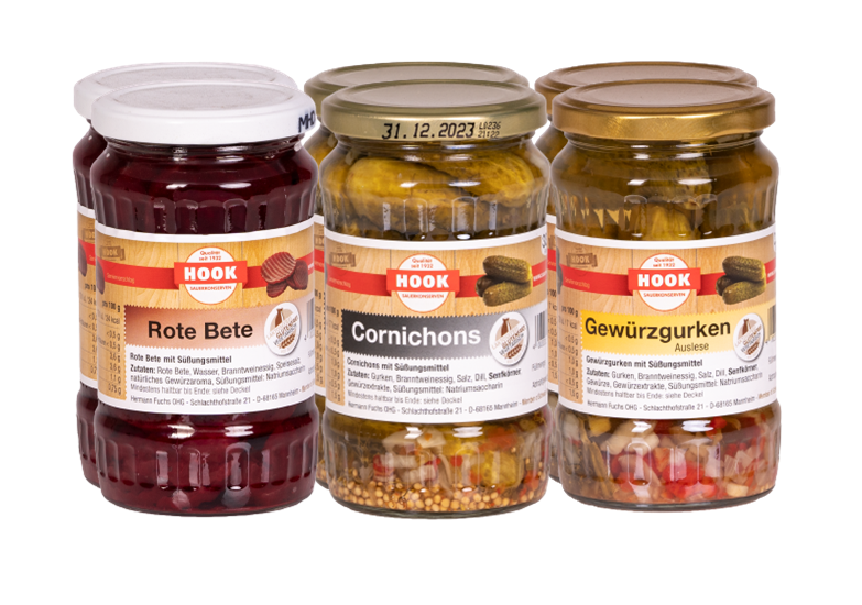 Hook - 2 x Trio Rot Grün - Probierset Hook - 2 x Trio Rot Grün - Probierset