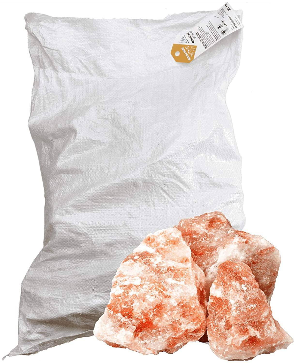 BIOSAXON - Bergkern Naturlecksteine, 25 kg Sack