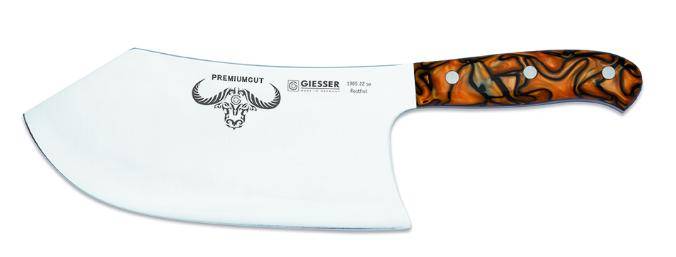 Giesser - PremiumCut Butcher No. 1, 22 cm, 1965 s 22 so, Spicy Orange