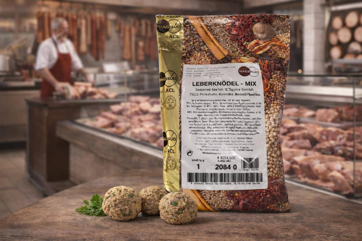 Hagesüd - Leberknödel-Mix, 1 kg Beutel Hagesüd - Leberknödel-Mix, 1 kg Beutel