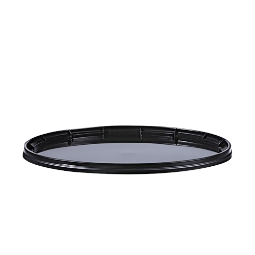 Kunststoff Eimer farbig, 21,1 ltr., mit Deckel, schwarz Kunststoff Eimer farbig, 21,1 ltr., mit Deckel, schwarz