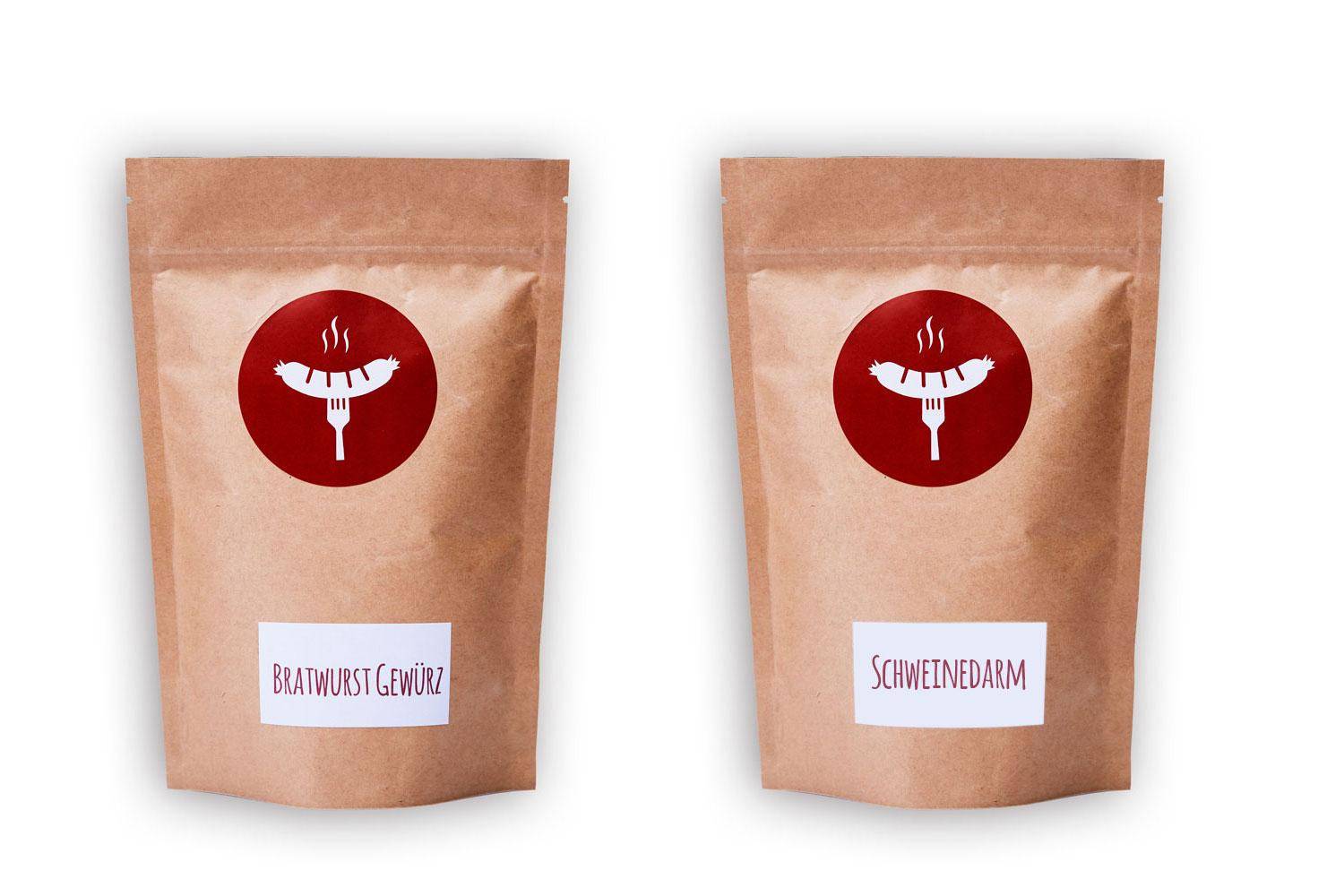 WAYL-Paket Bratwurst (Gewürz + Naturdarm) WAYL-Paket Bratwurst (Gewürz + Naturdarm)