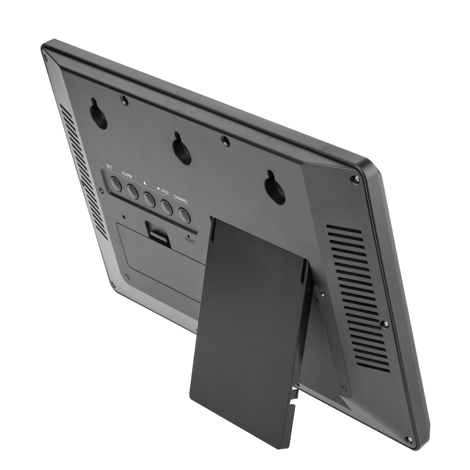 TFA - Digitale XL-Funkuhr mit Außen- und Innentemperatur, schwarz TFA - Digitale XL-Funkuhr mit Außen- und Innentemperatur, schwarz