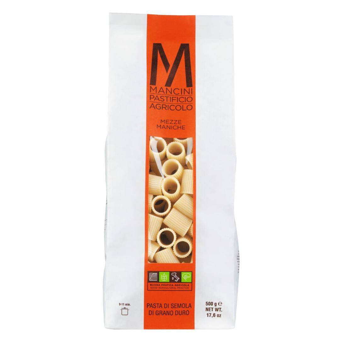 Pasta Mancini - Messe Maniche, 500 g Pack