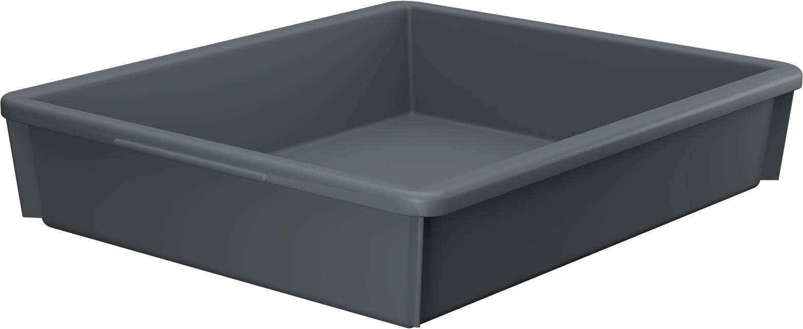 Fuduu.de - Stapelkasten, Farbe: grau, 18l Fuduu.de - Stapelkasten, Farbe: grau, 18l