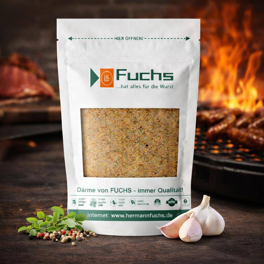 Fuchs - Bratwurstgewürz, 1 kg Beutel Fuchs - Bratwurstgewürz, 1 kg Beutel