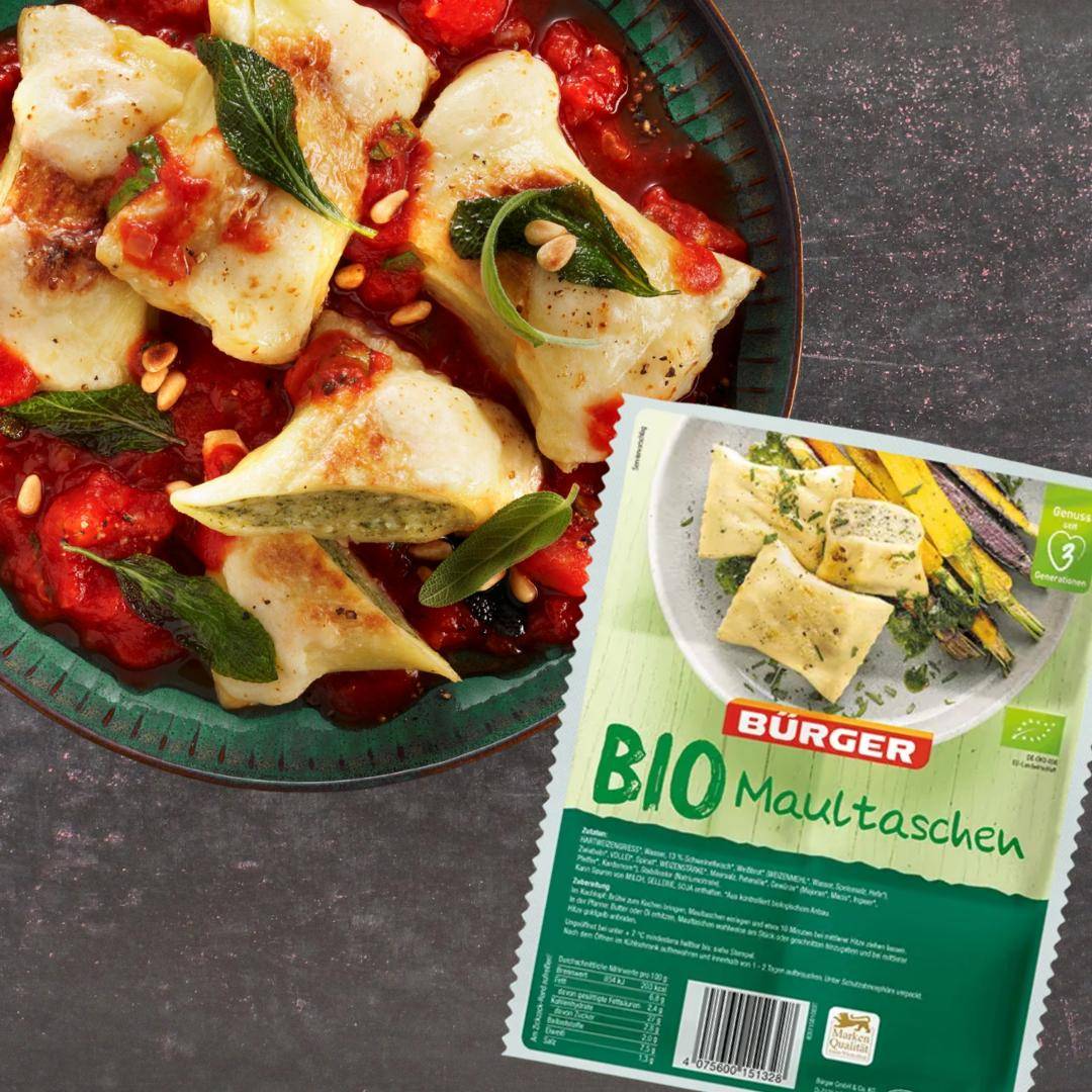 Bürger - Bio-Maultaschen, 300 g Beutel