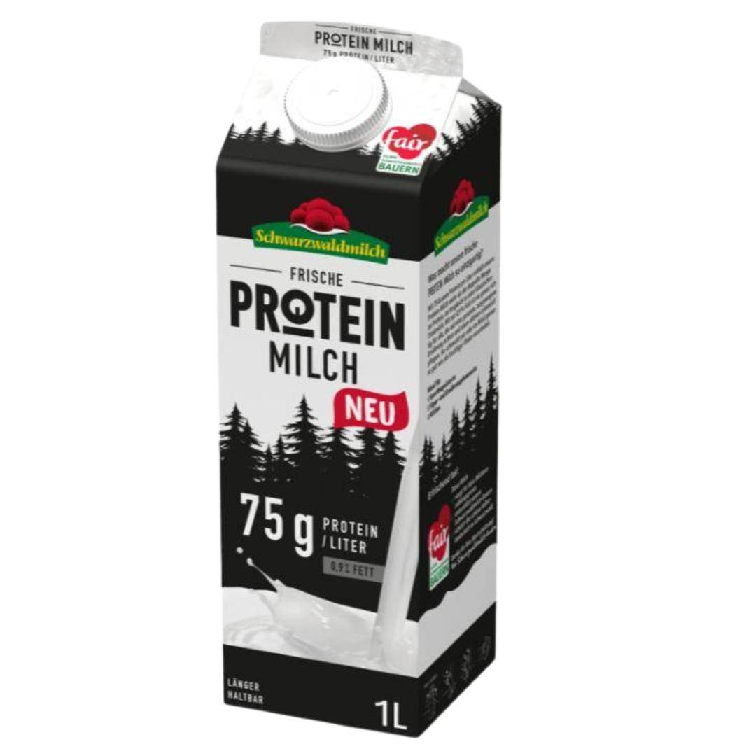 Schwarzwaldmilch Protein - F-Protein Milch 0,1%, 10 x 1 Liter Schwarzwaldmilch Protein - F-Protein Milch 0,1%, 10 x 1 Liter