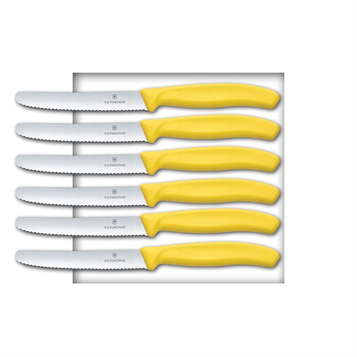 Victorinox - Tafelmesser-Set, gelb, 6.7836.L Victorinox - Tafelmesser-Set, gelb, 6.7836.L