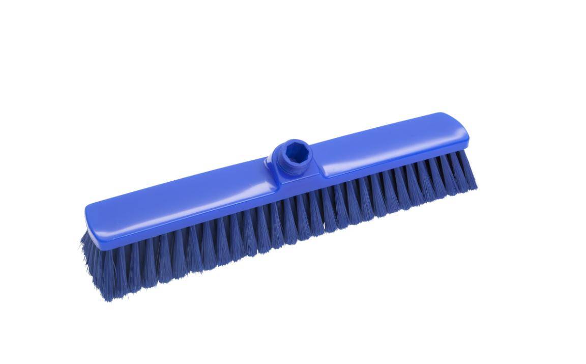 Haug - Hygienebesen, ungeschlitzt weich, blau, 40 cm