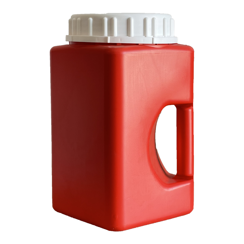 Raps - Gewürzdose mit weißem Schraubverschluss Raps - Gewürzdose mit weißem Schraubverschluss