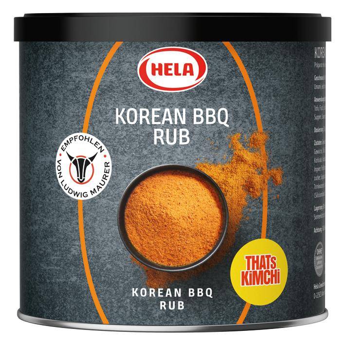 Hela - Korean BBQ Rub Würzung, 0,3 kg Dose