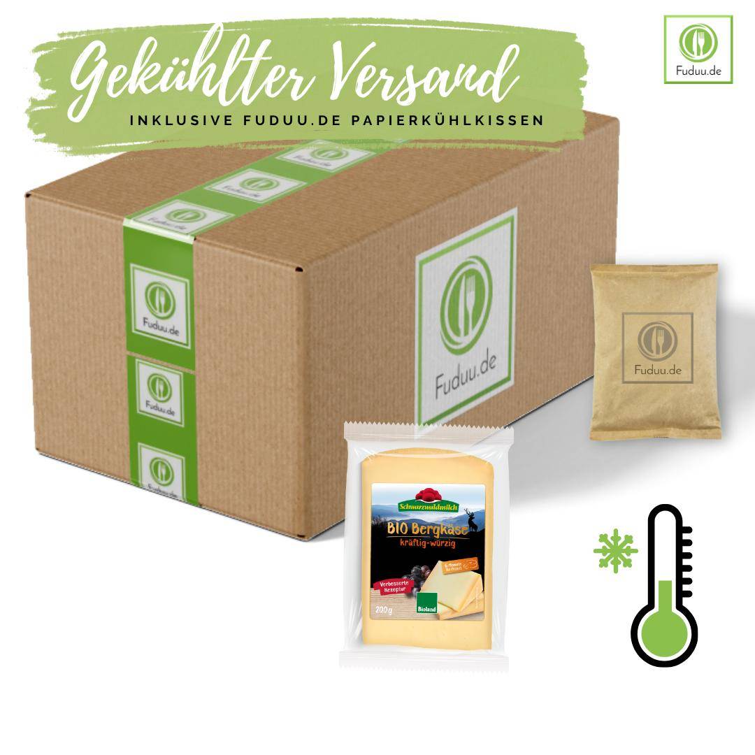Schwarzwaldmilch - Bioland Bergkäse 45% Fett i.Tr. kräftig-würzig, 6 Monate gereift, 200 g Stück Schwarzwaldmilch - Bioland Bergkäse 45% Fett i.Tr. kräftig-würzig, 6 Monate gereift, 200 g Stück